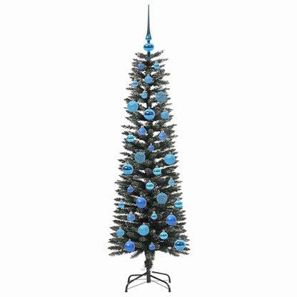 vidaXL Künstlicher Weihnachtsbaum mit 150 LEDs mit Ständer Grün 150 cm