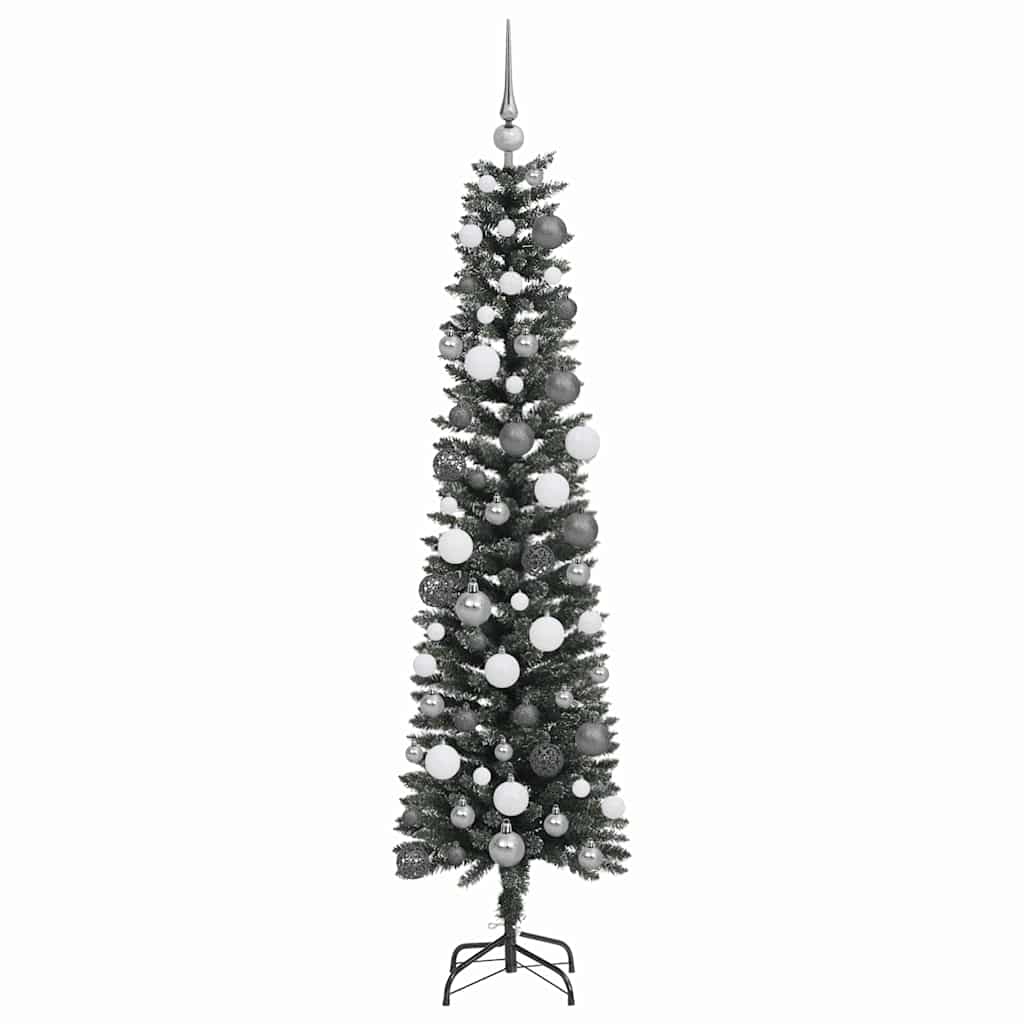 Künstlicher Weihnachtsbaum mit 300 LEDs mit Ständer Grün 180 cm