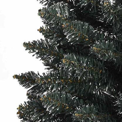 vidaXL Sapin de Noël artificiel avec 300 LED et support vert 180 cm
