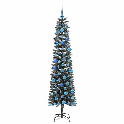 vidaXL Sapin de Noël artificiel avec 300 LED et support vert 180 cm
