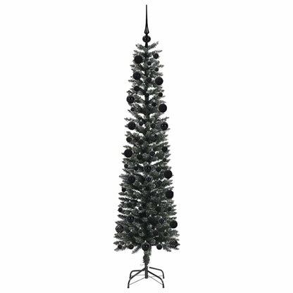 vidaXL Sapin de Noël artificiel avec 300 LED et support Vert 210 cm