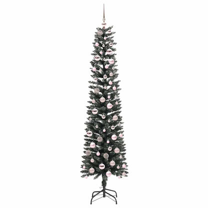 vidaXL Sapin de Noël artificiel avec 300 LED et support Vert 210 cm