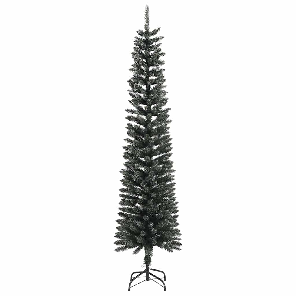 vidaXL Sapin de Noël artificiel avec 300 LED et support Vert 210 cm