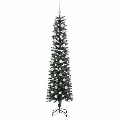 Künstlicher Weihnachtsbaum mit 300 LEDs mit Ständer Grün 210 cm