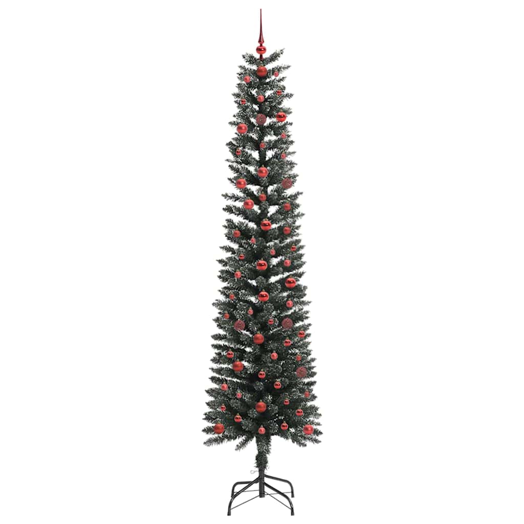 vidaXL Sapin de Noël artificiel avec 300 LED et support Vert 240 cm