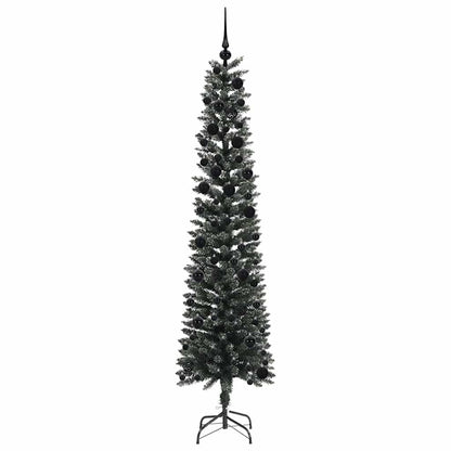 vidaXL Sapin de Noël artificiel avec 300 LED et support Vert 240 cm