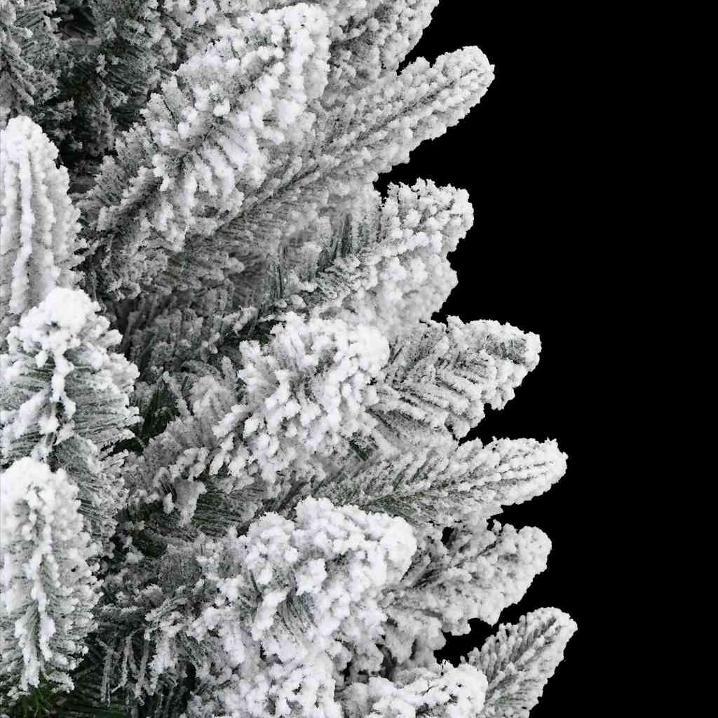 vidaXL Künstlicher Weihnachtsbaum mit 150 LEDs mit Ständer Weiß 120 cm