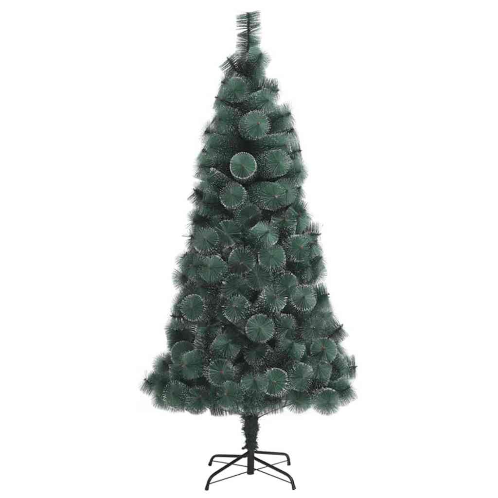 vidaXL Künstlicher vorbeleuchteter Weihnachtsbaum mit Ball-Set 150 cm