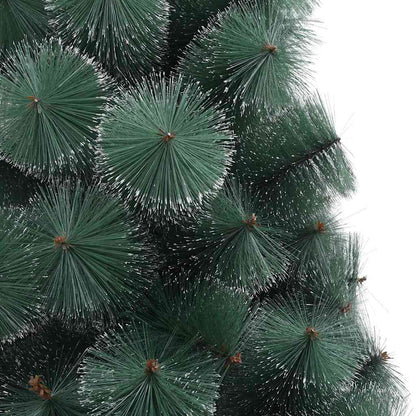 vidaXL Künstlicher vorbeleuchteter Weihnachtsbaum mit Kugelset 150 cm