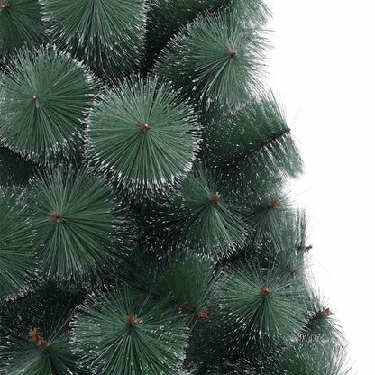 Künstlicher vorbeleuchteter Weihnachtsbaum Grün 180 cm PET