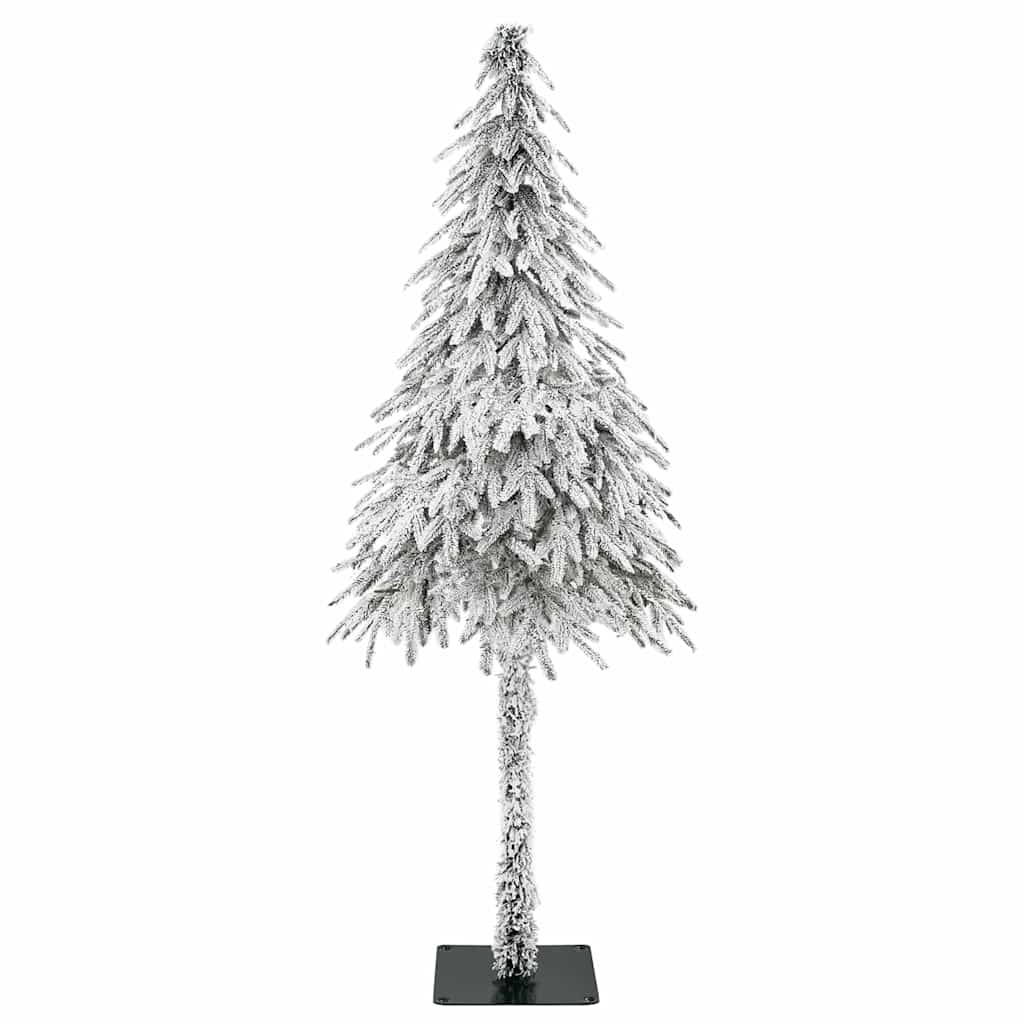 Weihnachtsbaum mit 300 LEDs Weiß 210 cm PE und Stahl