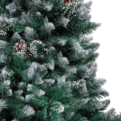 vidaXL Künstlicher Weihnachtsbaum mit 150 LEDs mit Ständer Grün 150 cm
