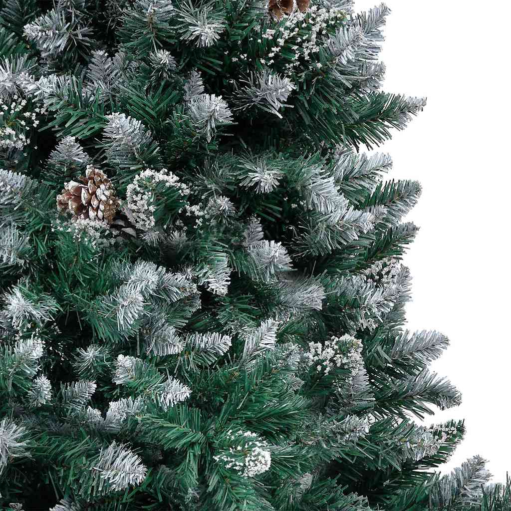 vidaXL Künstlicher Weihnachtsbaum mit 150 LEDs mit Ständer Grün 150 cm