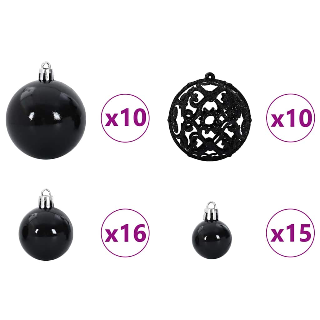 vidaXL Sapin de Noël artificiel avec 300 LED et support Vert 180 cm
