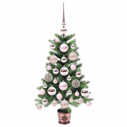vidaXL Weihnachtsbaum mit 150 LEDs mit Ständer Grün 65 cm PE