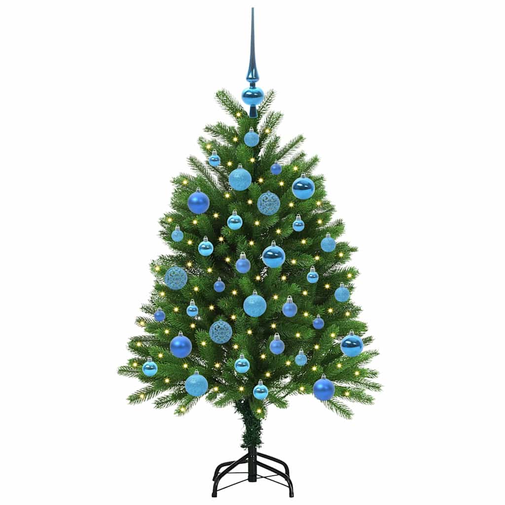 Weihnachtsbaum mit 150 LEDs mit Ständer Grün 120 cm PE