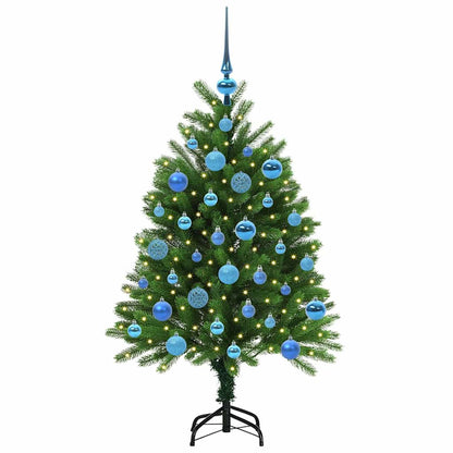 Weihnachtsbaum mit 150 LEDs mit Ständer Grün 120 cm PE
