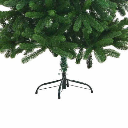 vidaXL Sapin de Noël avec 150 LED avec support Vert 150 cm PE