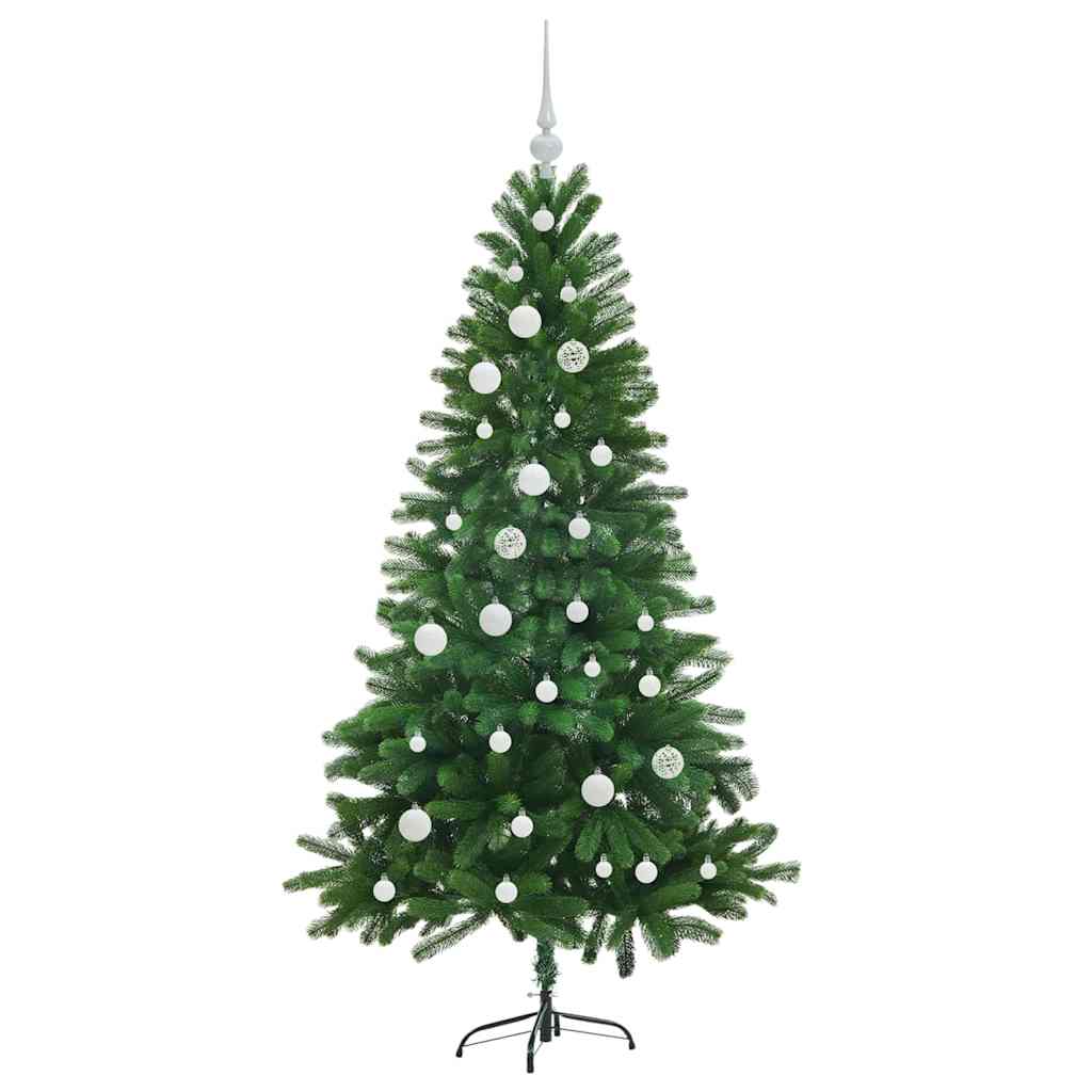vidaXL Sapin de Noël avec 150 LED avec support Vert 150 cm PE