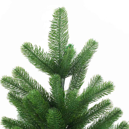 vidaXL Sapin de Noël avec 150 LED et support Vert 150 cm PE