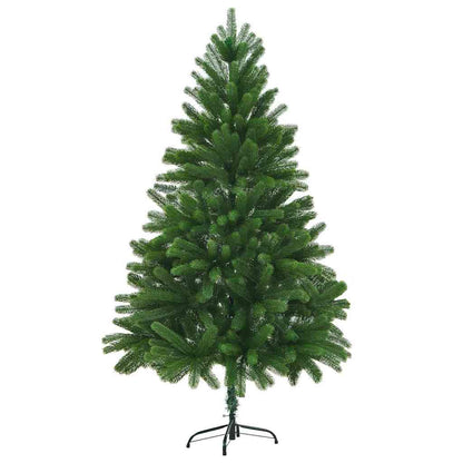 vidaXL Weihnachtsbaum mit 300 LEDs mit Ständer Grün 180 cm PE