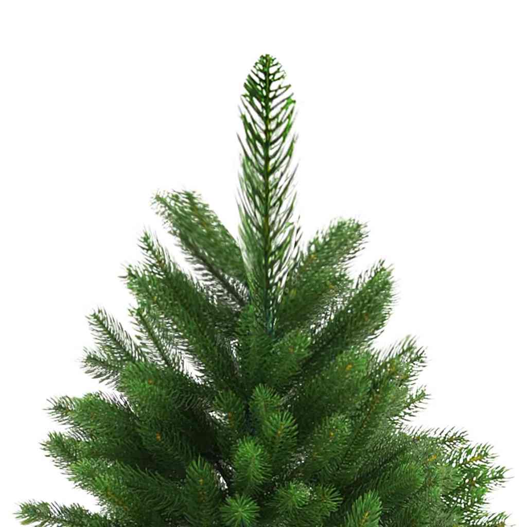 vidaXL Weihnachtsbaum mit 300 LEDs mit Ständer Grün 240 cm PE