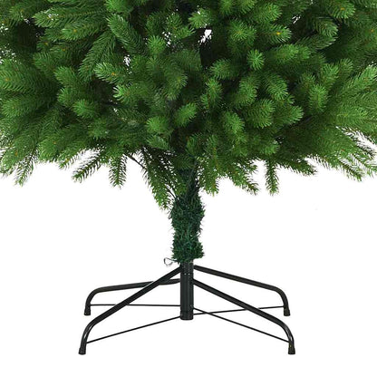 vidaXL Weihnachtsbaum mit 300 LEDs mit Ständer Grün 240 cm PE