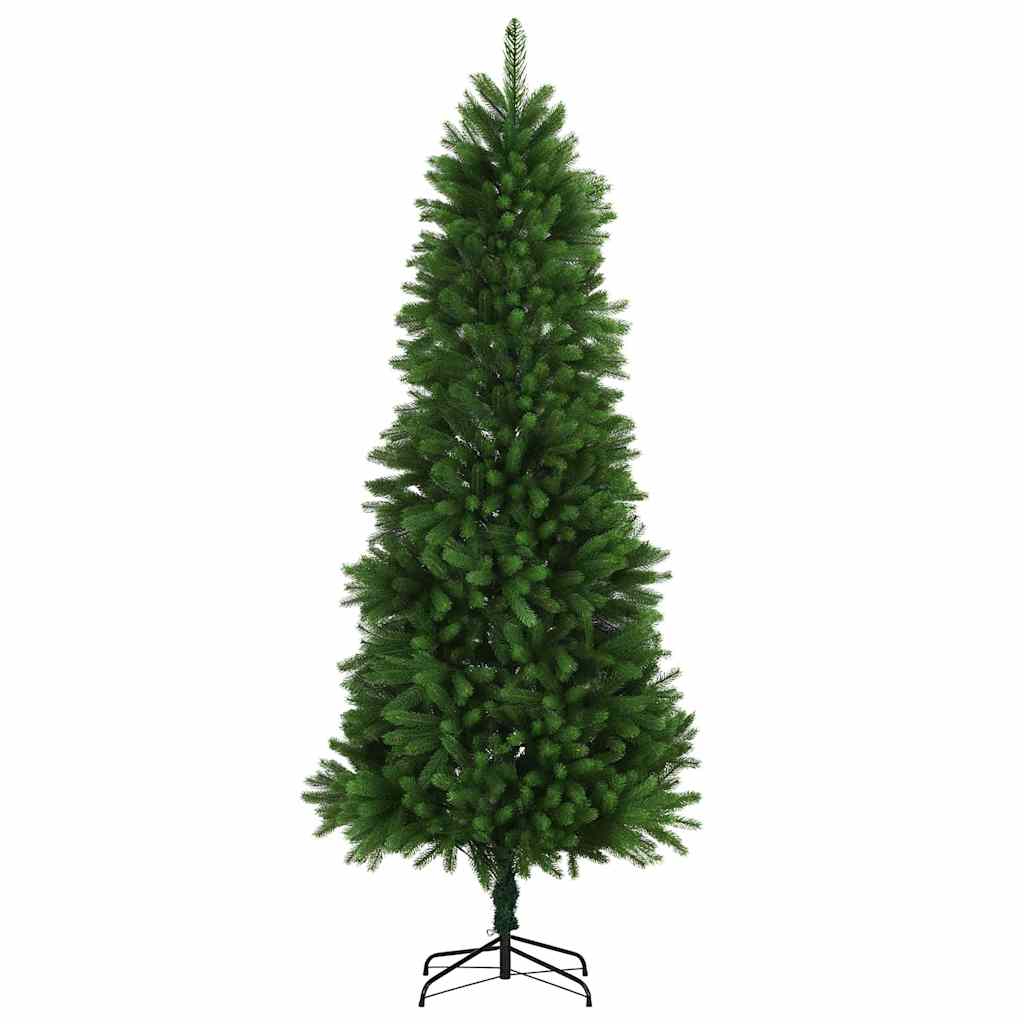 vidaXL Weihnachtsbaum mit 300 LEDs mit Ständer Grün 240 cm PE