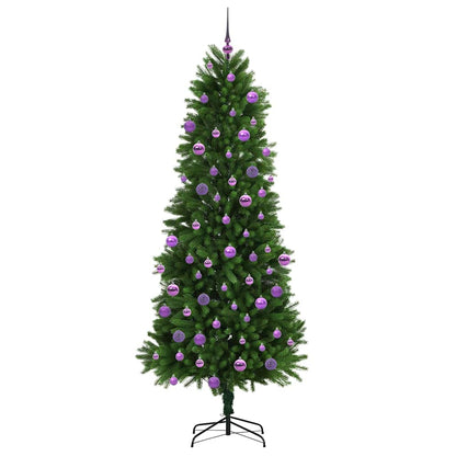 vidaXL Weihnachtsbaum mit 300 LEDs mit Ständer Grün 240 cm PE