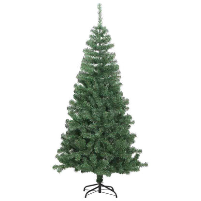 vidaXL Weihnachtsbaum mit 150 LEDs mit Ständer Grün 120 cm PVC