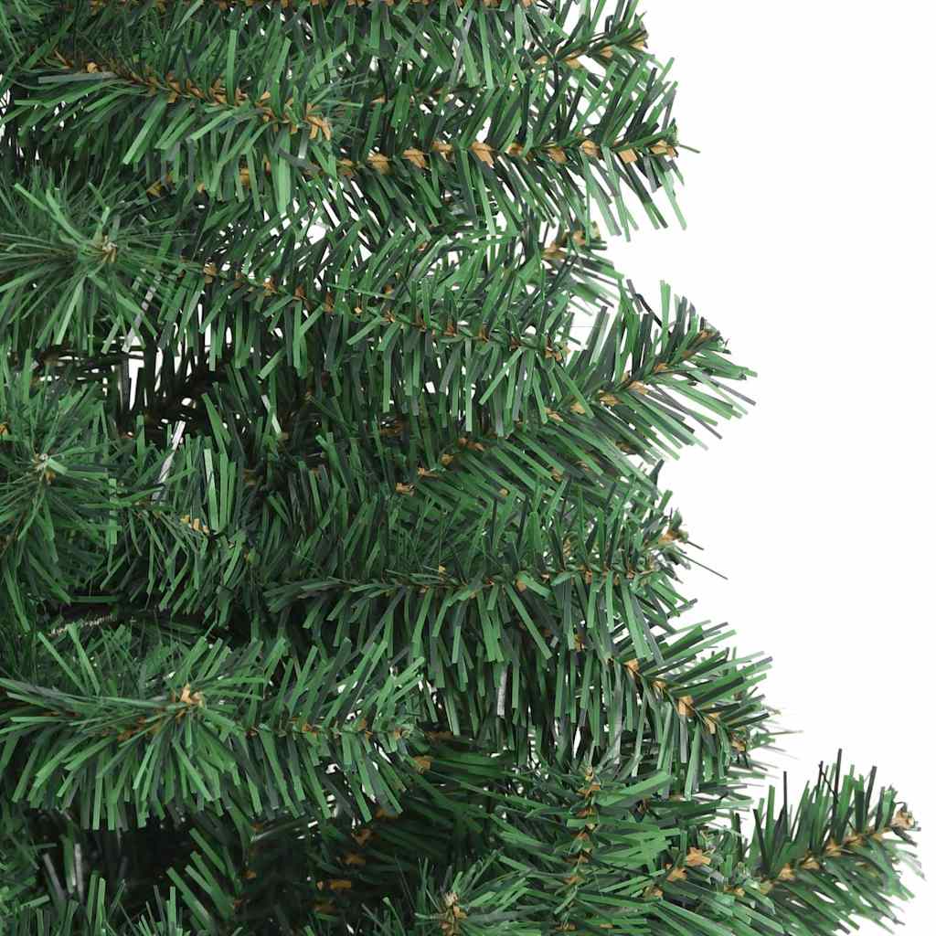 vidaXL Sapin de Noël avec 150 LED avec support Vert 120 cm PVC