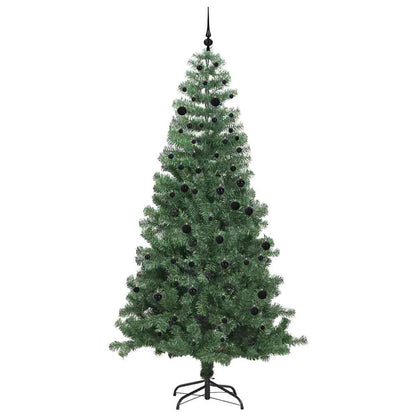 vidaXL Sapin de Noël 300 LED avec support Vert 240 cm PVC