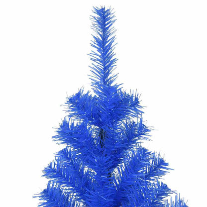 vidaXL Weihnachtsbaum mit 300 LEDs mit Ständer Blau 180 cm PVC