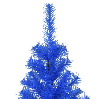 vidaXL Weihnachtsbaum mit 300 LEDs mit Ständer Blau 180 cm PVC