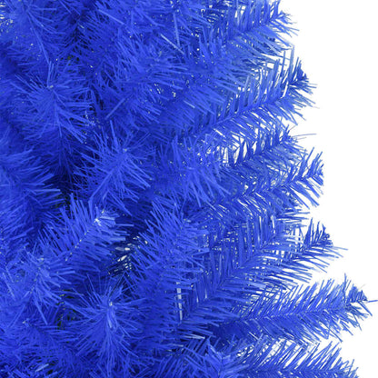 vidaXL Weihnachtsbaum mit 300 LEDs mit Ständer Blau 180 cm PVC