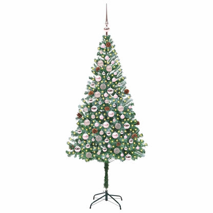 Künstlicher Weihnachtsbaum Grün 180 cm PVC und Stahl