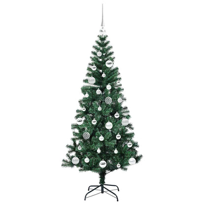 Künstlicher vorbeleuchteter Weihnachtsbaum Grün 150 cm