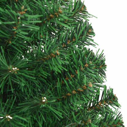 vidaXL Künstlicher Weihnachtsbaum mit 150 LEDs mit Ständer Grün 120 cm