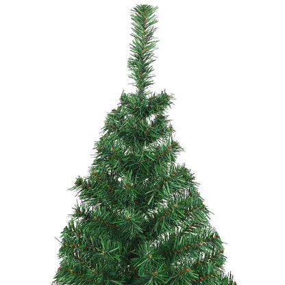 vidaXL Künstlicher Weihnachtsbaum mit 300 LEDs mit Ständer Grün 180 cm