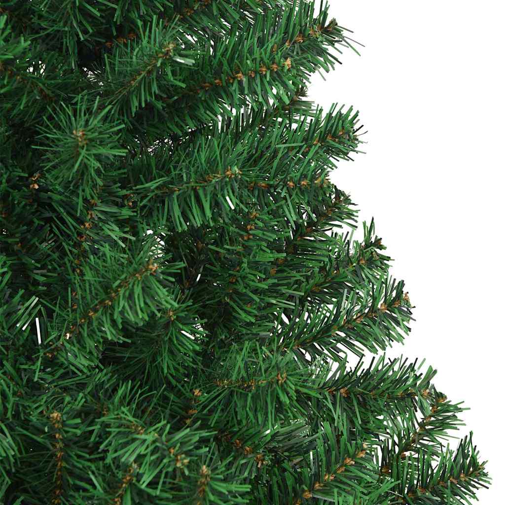 vidaXL Künstlicher Weihnachtsbaum mit 300 LEDs mit Ständer Grün 210 cm