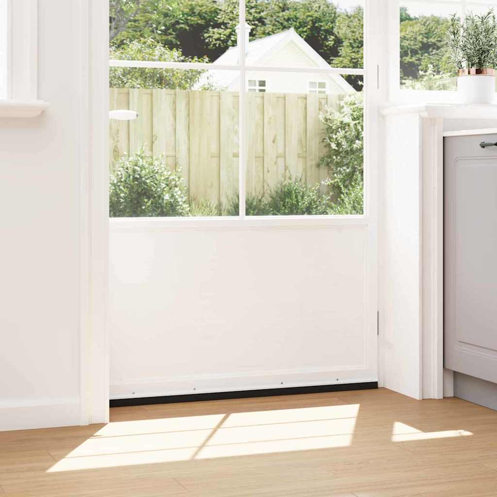 Aufsteck Türbürstendichtungen 6 pcs Weiß 100 cm