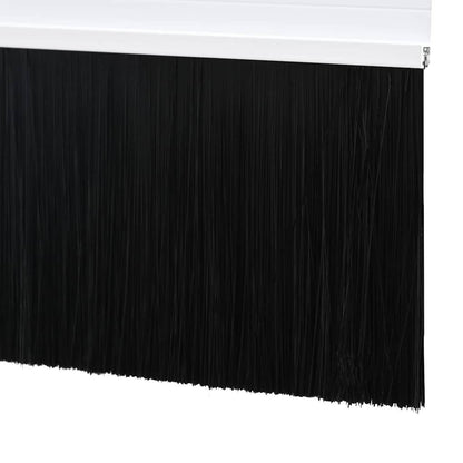 Aufsteck Türbürstendichtungen 6 pcs Weiß 100 cm