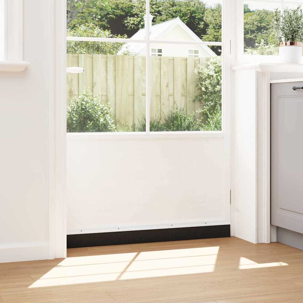 Aufsteck Türbürstendichtungen 6 pcs Weiß 100 cm