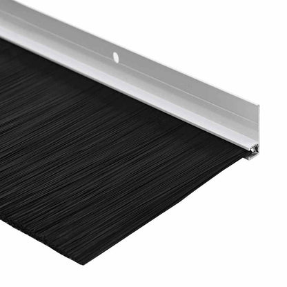 Aufsteck Türbürstendichtungen 12 pcs Weiß 100 cm