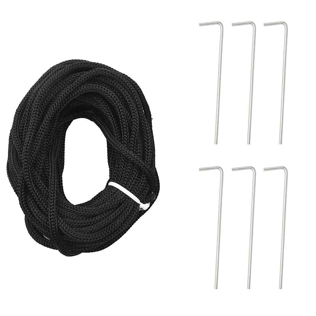 LED Weihnachtsbaum mit Erdspießen Warmes Weiß 250 cm Eisen