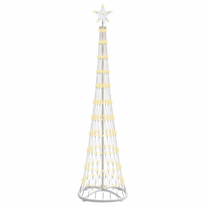 LED-Weihnachtsbaum Warmes Weiß 51 x 51 x 190 cm Metall
