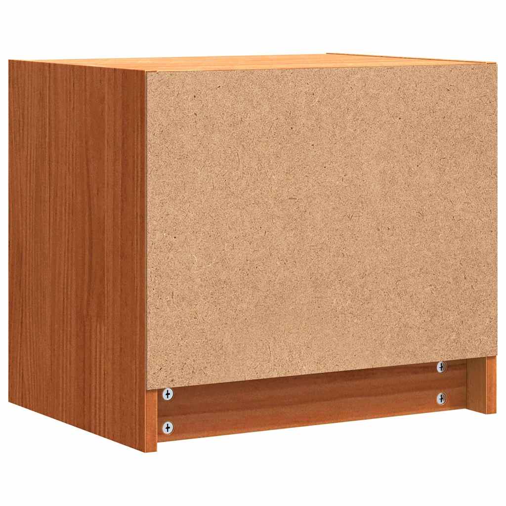 vidaXL Nachttische Wachsbraun 40 x 30.5 x 35.5 cm Kiefernholz