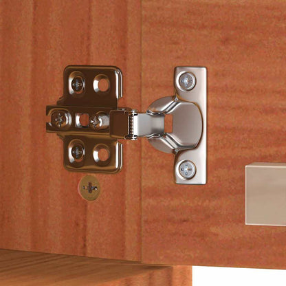 vidaXL TV-Schränk Wachsbraun 80 x 35 x 40,5 cm Massives Kiefernholz