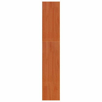 vidaXL Bücherregal Wachsbraun 80 x 30 x 167,5 cm Massives Kiefernholz
