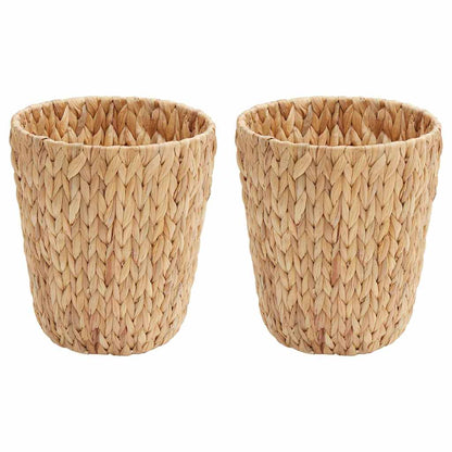 Papierabfallbehälter 2 pcs Natur 26 x 26 x 29 cm